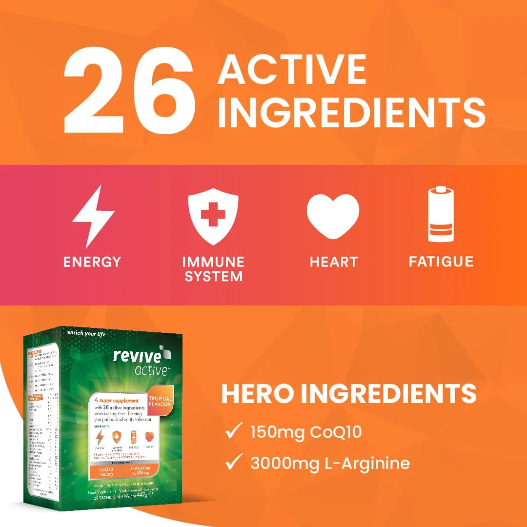 Revive Active 30 Day Box Tropical Flavour