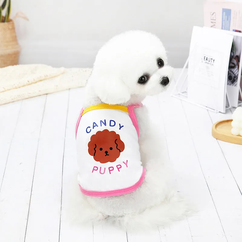Soft Breathable Pet T-Shirt Summer