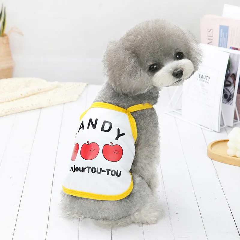 Soft Breathable Pet T-Shirt Summer