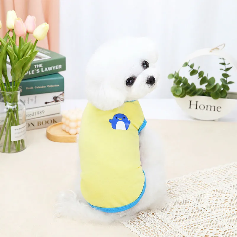 Soft Pet T-Shirts Cute Pet Apparels