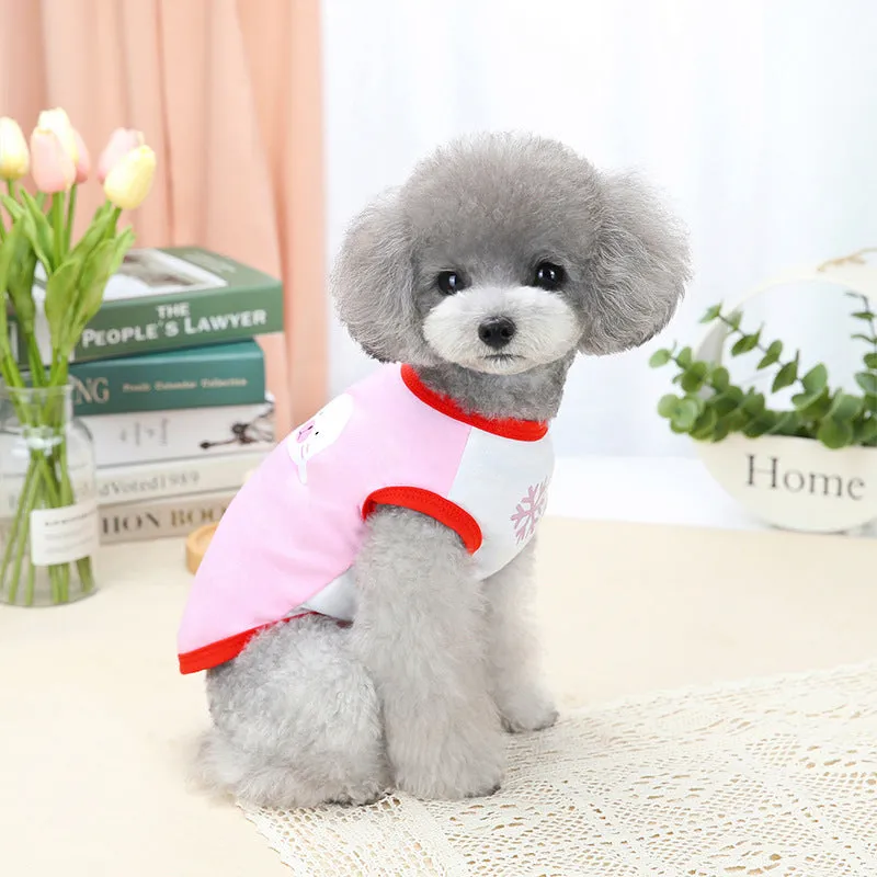 Soft Pet T-Shirts Cute Pet Apparels