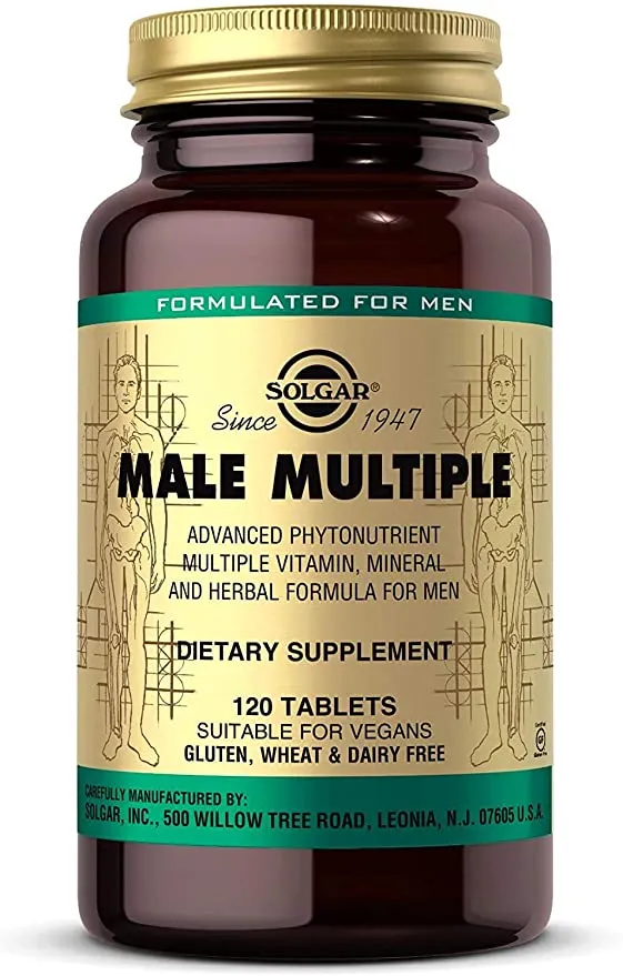 Solgar Male Multiple, 120 Tablets