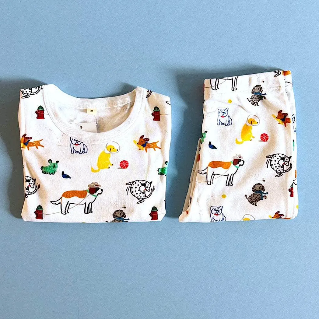 Toddler Dog Pajamas Set