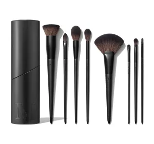Vegan Pro 8-Piece Face   Eye Brush Set