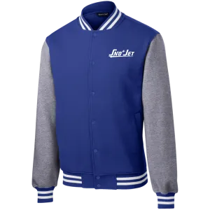 Vintage Sno Jet Snowmobiles Fleece Letterman Jacket